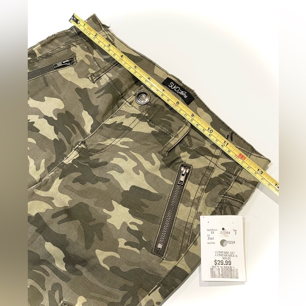 *NEW* Camouflage Cargo Stretch Jegging Pants - Picture 7 of 9
